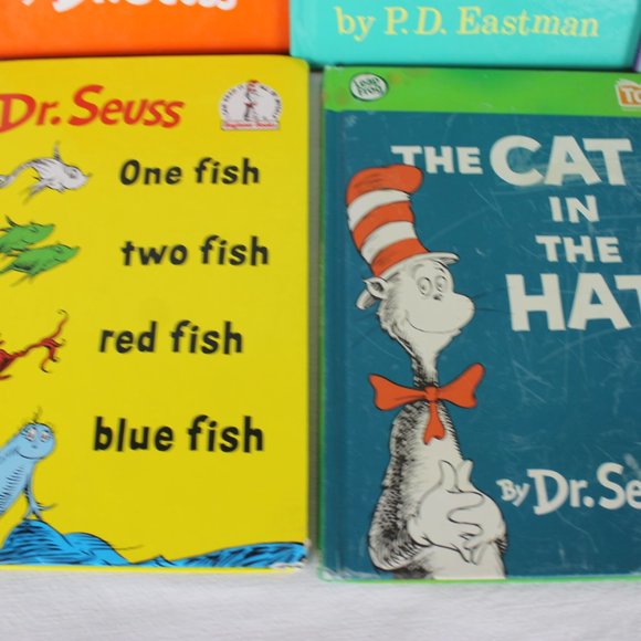 Dr. Seuss 6 Books - I Can Read It Children’s Beginner Books Random- HC- LN -VG - Picture 7 of 8